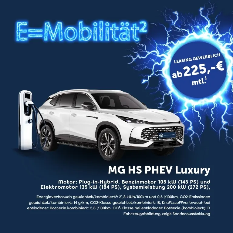 MG HS PHEV Hybrid Luxury