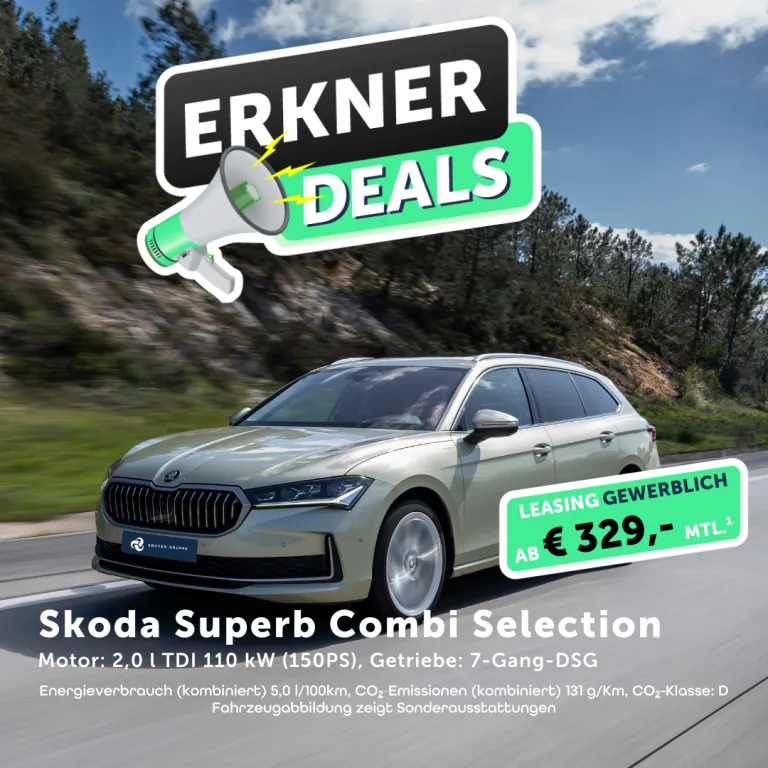 Škoda Superb Combi Selection 2,0 TDI 110 KW