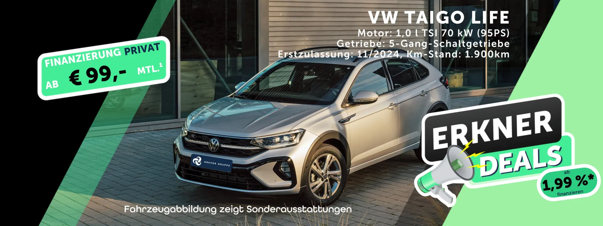 VW Taigo Gebrauchtwagen Finanzierung