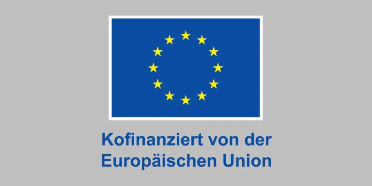 Logo zur Förderung über die Europäische Union